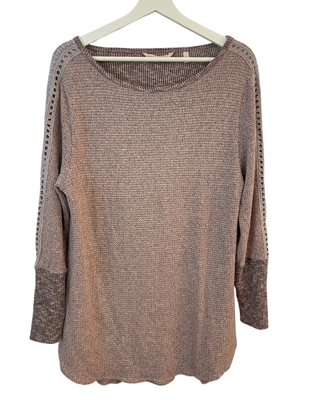 Soft Surroundings Waffle Long Sleeve Top